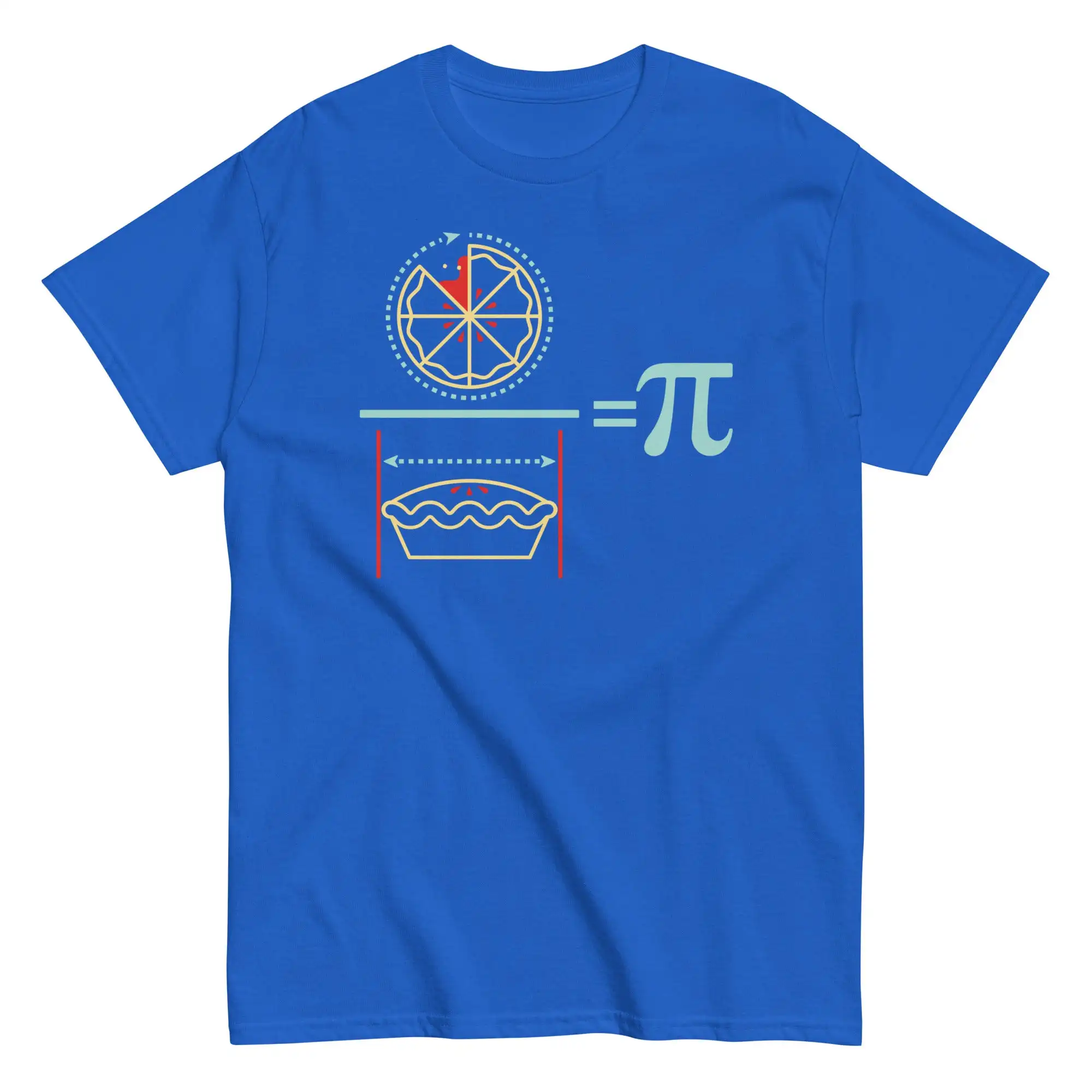 Pi Equation Combine Fun Printed Shirt Men's And Women's Short Sleeve T-shirts