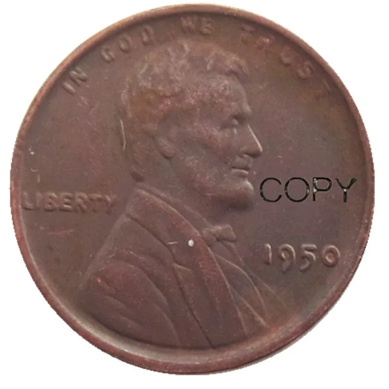 Копия монет US One Cent 1950P/D/S
