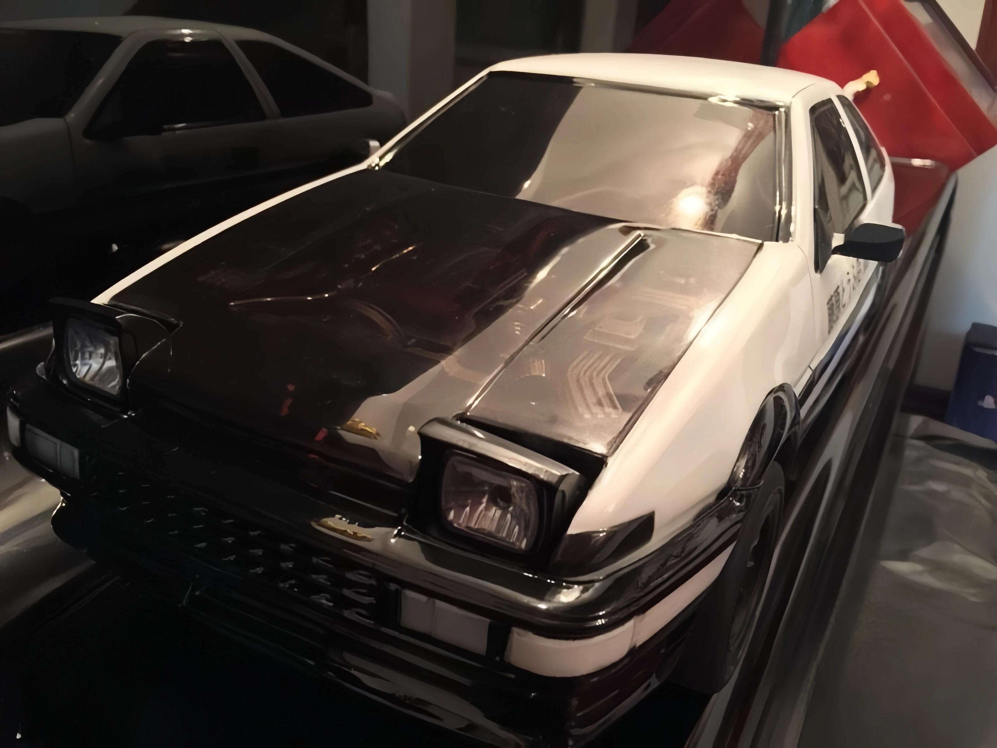 Gwolves 1/10 AE86 LEVIN 2DR Pop-up headlights Set RC Drift AE86 Lampshade For GWOLVES AE86 PANDORA AE86 2DR