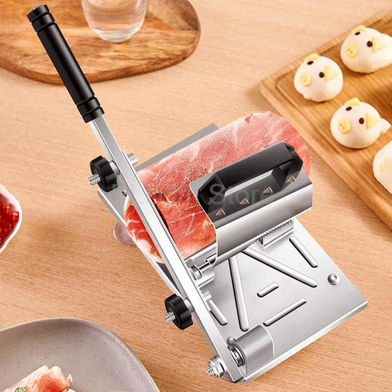 trancheuse-a-viande-manuelle-en-acier-inoxydable-machine-professionnelle-avec-systeme-d'alimentation-a-ressort-machine-alimentaire-pour-usage-domestique