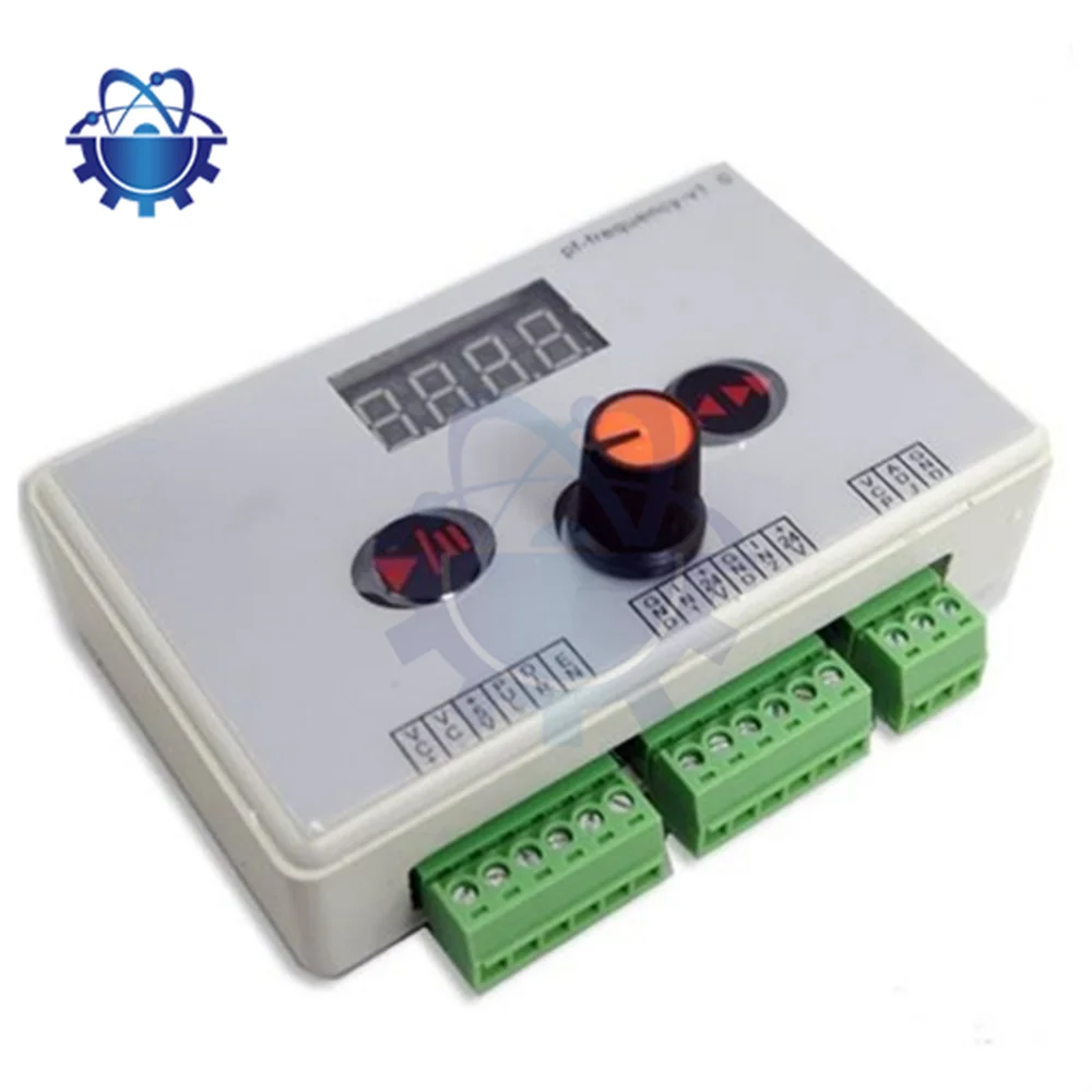 DC 12V 24V Reversible Stepper Motor Speed Regulator Pulse Signal Controller Stepping Motor Governer Governor LED Display 7.5-24V