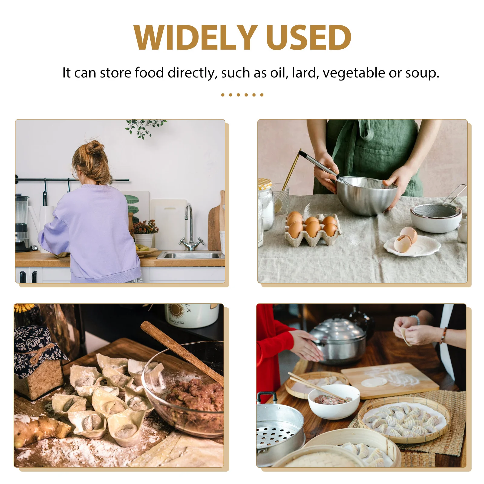 

Vintage Enamel Oil Pot Tureen Random Pattern Eco Friendly Kitchen Supply Enamel Bowl Vintage Pot Household Enamelware