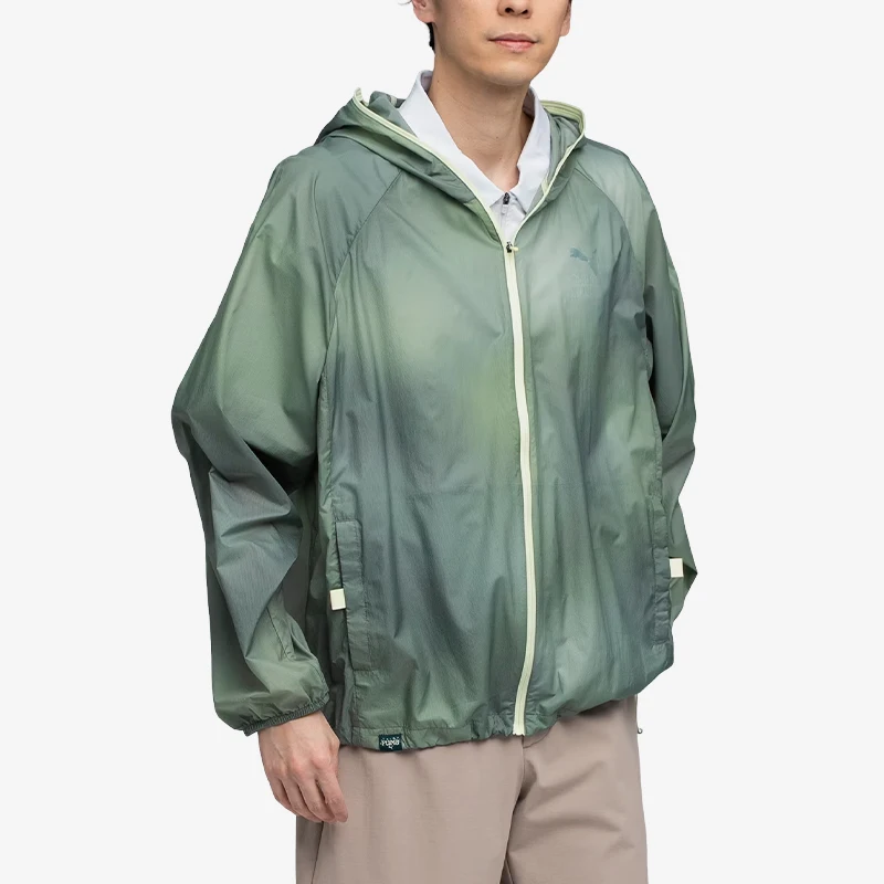 Puma genuine men's outdoor sun protection and UV protection hooded sports jacket 637325-39