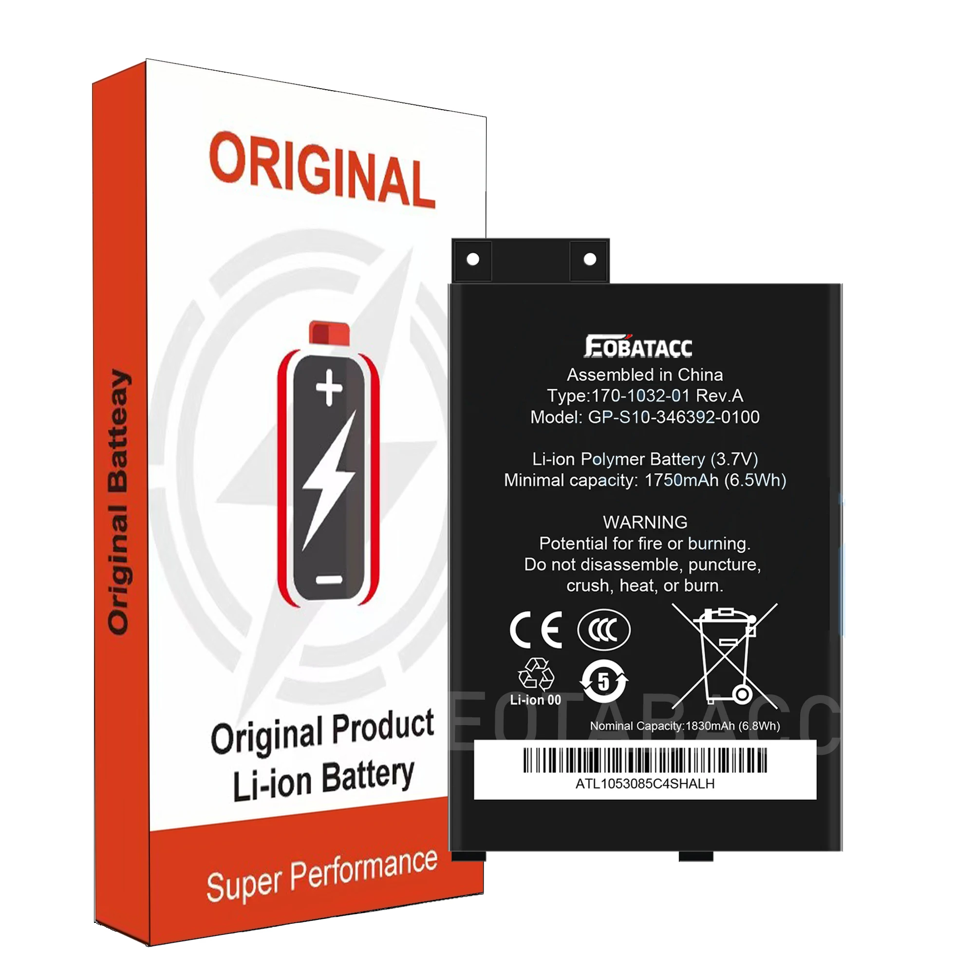 2025Years Original Quality 1900mAh Kindle 3 Battery for Amazon Kindle 3 III Keyboard EReader D00901 Graphite 170-1032-00 / FS249