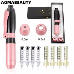 0.3/0.5ML Hyaluron Acid Pen Adjustable Pressure Atomizer Reduce Blemishes Wrinkles Thickening Lips Hyaluronic Needleless Syringe