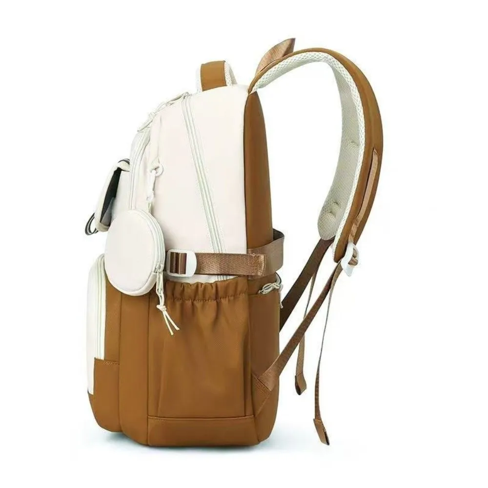 Casual Oxford cloth Student Backpack Korean Style Harajuku Student School Bag Multiple Pockets Large Capacity Shoulders Bag