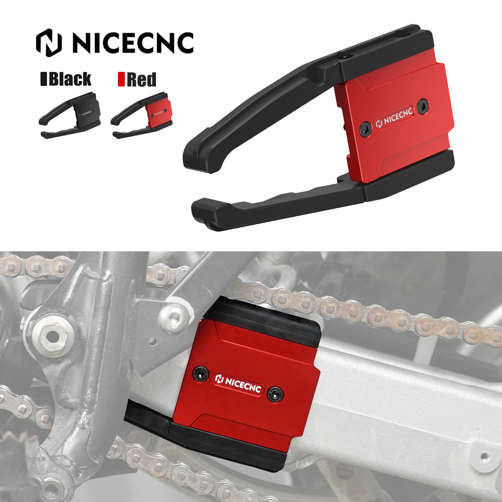 

For Honda TRX450R 2006-2009 Swingarm Chain Buffer Guide ATV TRX450ER TRX 450R 52170-HP1-000 Aluminum Alloy & Nylon