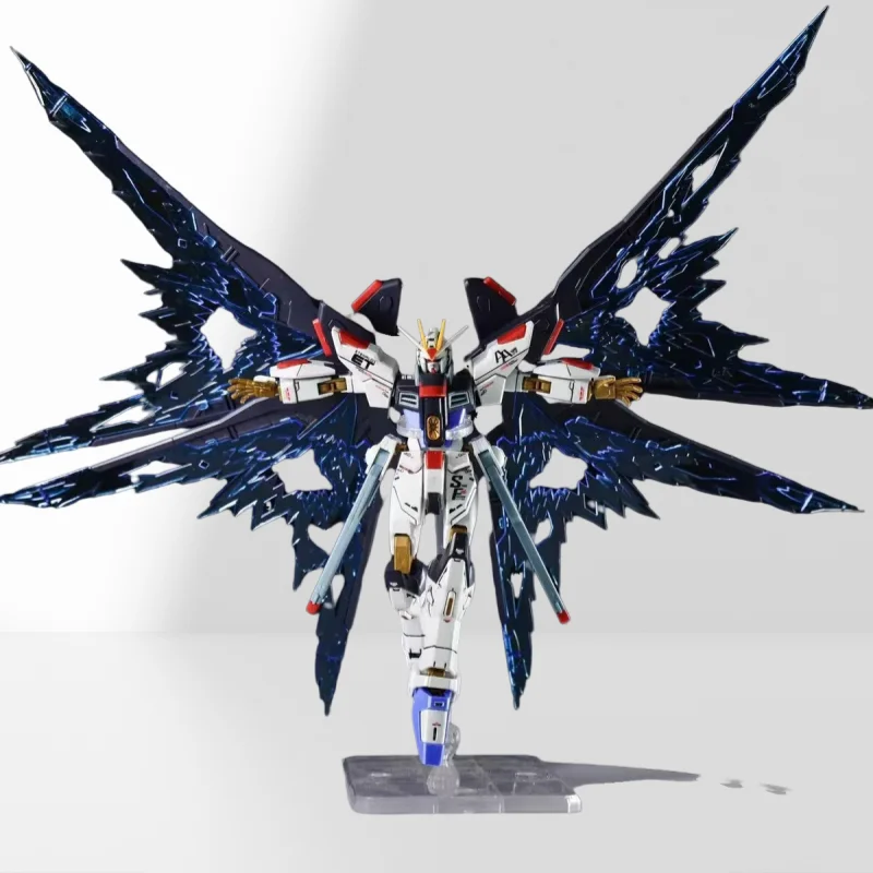 스트라이크 프리덤 HGUC HGCE 201 1/144 ZGMF-X20A 라이트 윙 포함 모델 액션 피규어 어린이 장난감 선물 Collectible