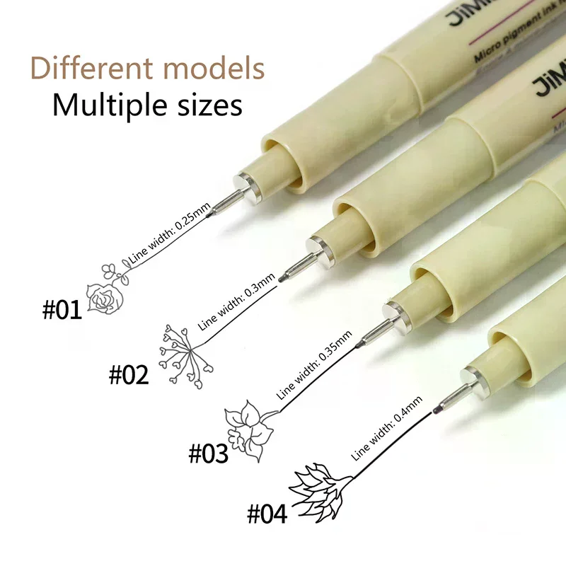 Nail Art Graffiti Line Pen Gel Painting Waterproof Wire Drawing Pen Detail Sketching Pen Nail Design Tools