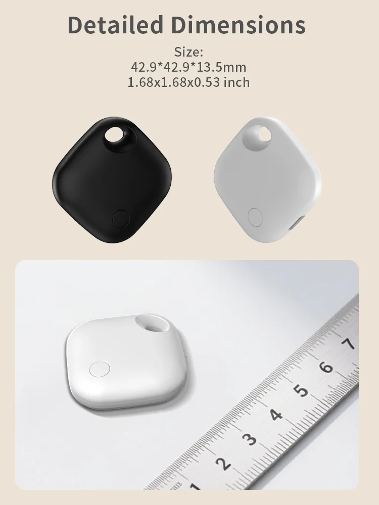 Typ C Ladeanschluss Fern-Tracker für Android Google Find Hub Voice Locate Keys Tasche Spielzeug Smart Tag für Pixel Vivo GMS – Detail 7