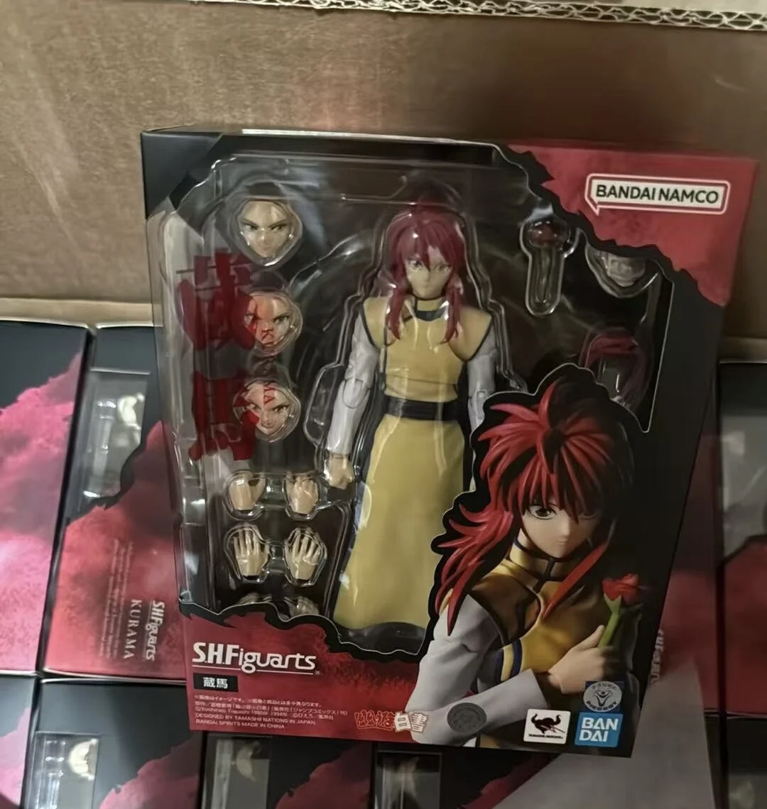 

В наличии Оригинальная фигурка BANDAI SHFiguarts Yu Yu Hakusho Kurama, аниме-модель, игрушка