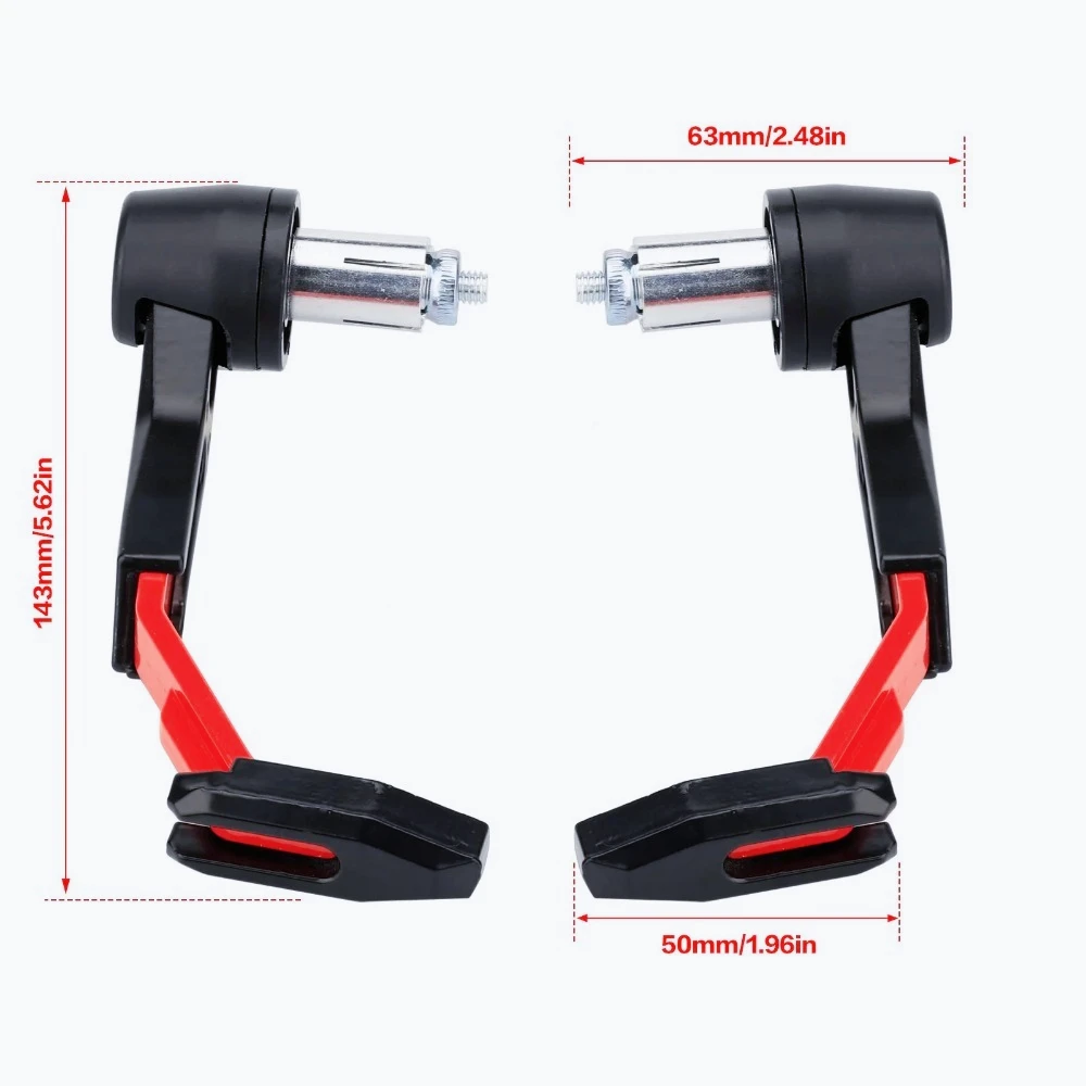 

ZV-7/8" Motorcycle Hand Guards Handle Protector Handguard Adjustable Handlebar Protection For KTM HONDA YAMAHA YZ SUZUKI Dirt Bi