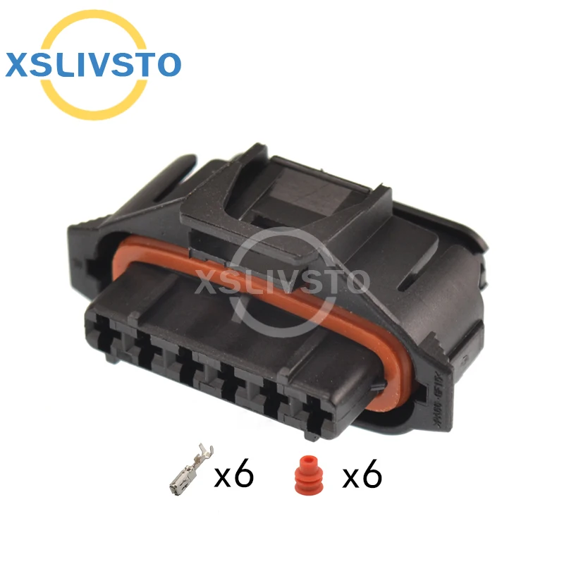 6 Pin auto Waterproof Connector Accelerator Pedal Sensor Plug 936394-2 for Fiat Alfa Hyhundai Kia Smart