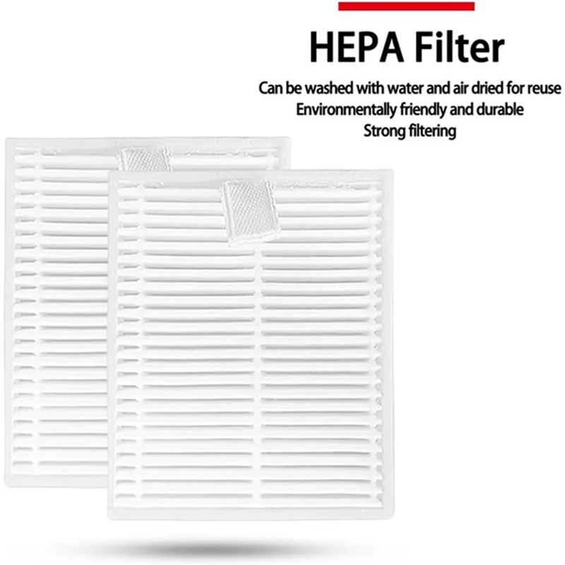 A44T For Xiaomi S20 D106 E12 E10 B112 Vacuum Cleaner Replacement Parts Main Side Brush HEPA Filter Mop Cloth