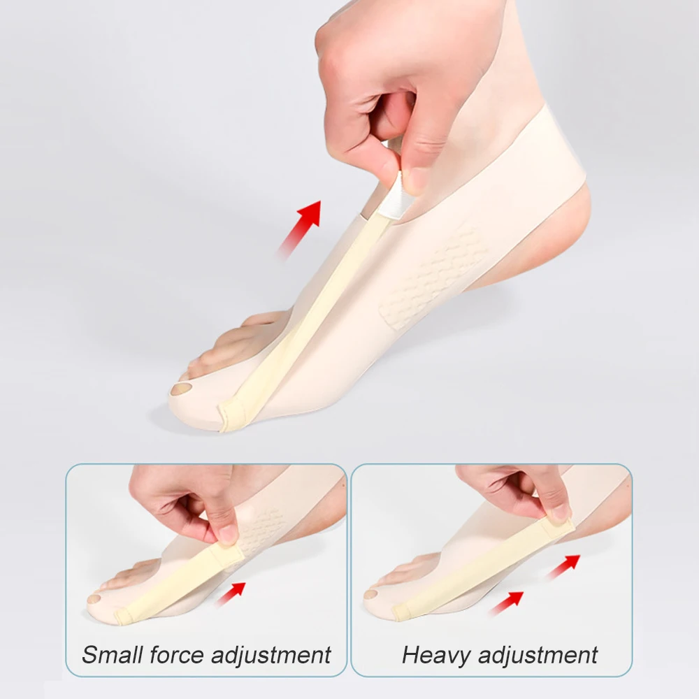 

1Pc Corrector Hallux Valgus Big Toe Bunion Corrector Orthopedic Socks Toes Separator Women Men Foot Care Toe Pain Relieve Tools