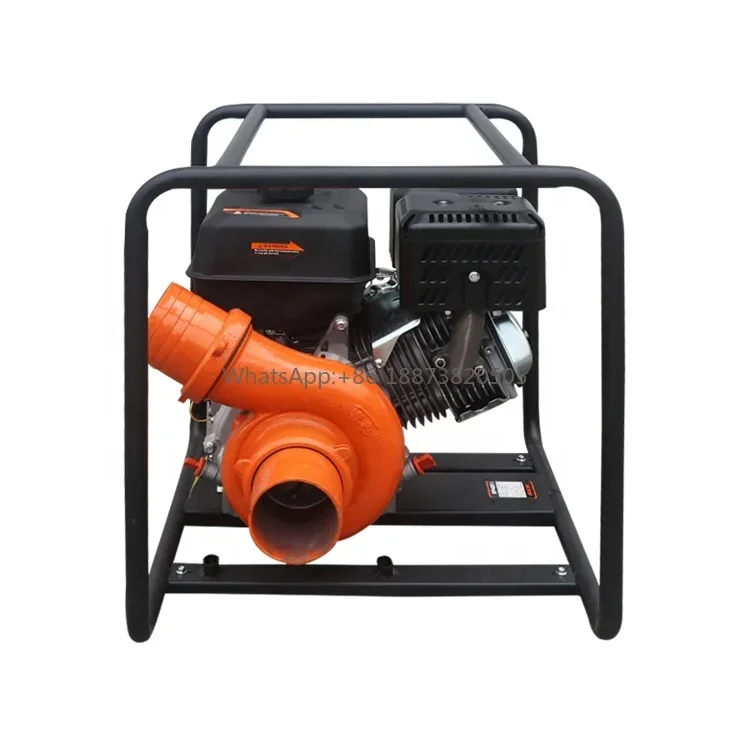 Nieuwe 4Inch Farm Irrigatie Benzine Benzinemotor Waterpomp