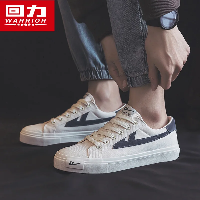 Lniane buty Unisex HUILI z poziome paski górną głęboki dekolt chodzącą na co dzień buty wulkanizowane Zapatos De Hombre