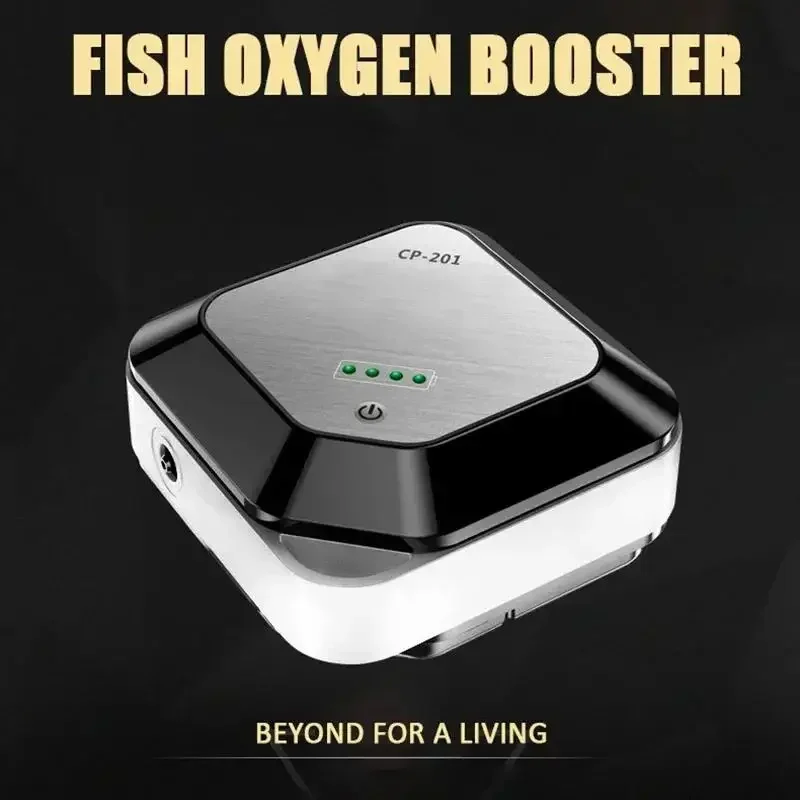 

Outdoor Fishing Portable Oxygen Pump Mini Dual-purpose Air Pump Machine USB Rechargeable Silent Oxygenator Fishing Accessories