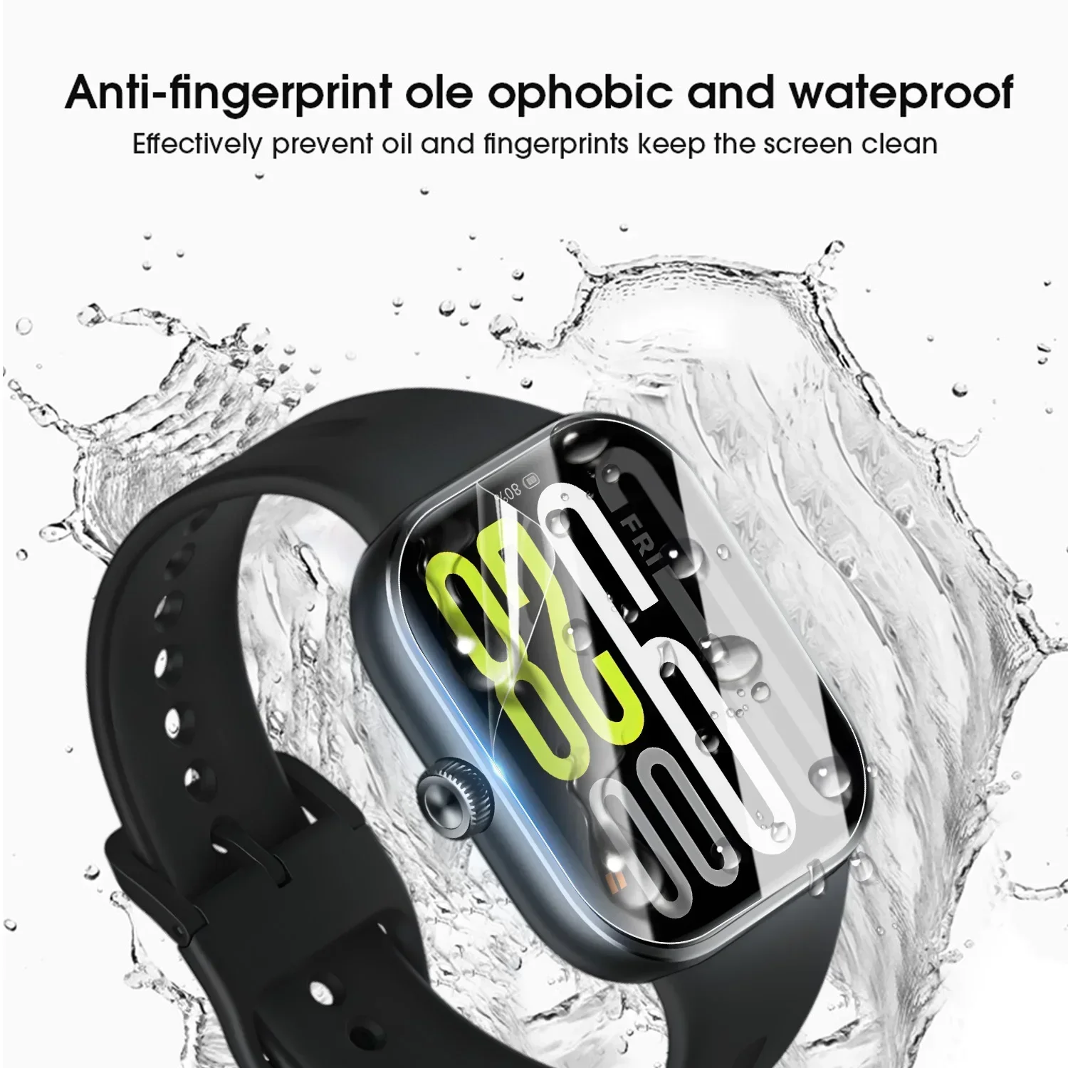 Soft Protective Film For Xiaomi Redmi Watch 5 Smart watch Screen Protector For Redmi Watch5 Full Cover Clear Anti-Scratch Films