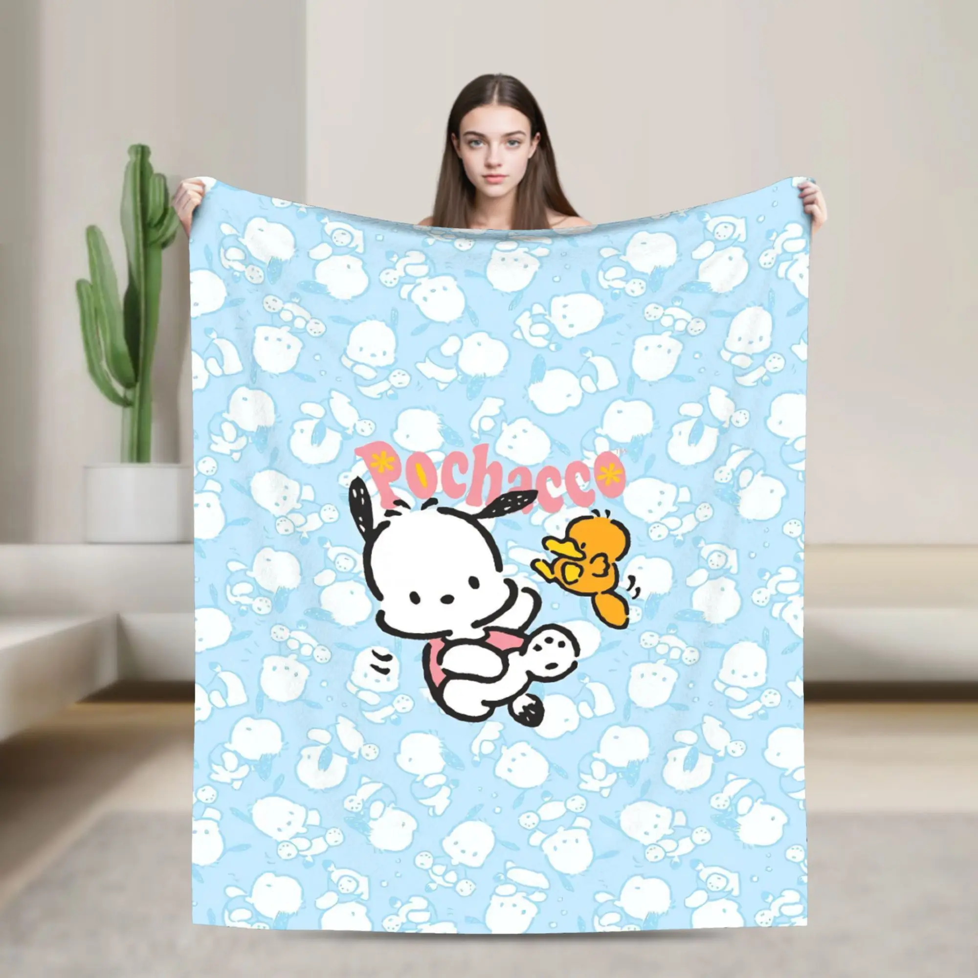 

Pochacco to флисовые одеяла для плавания, милые одеяла для собак, постельное белье, дорожное супер теплое одеяло