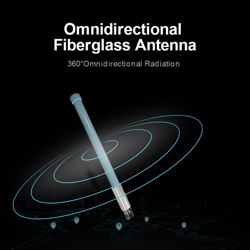 Imagem -03 - Lora-antena Externa para Gateway Conversor de Dados Aéreos 868mhz 915 Mhz n Macho 5.5dbi 40cm