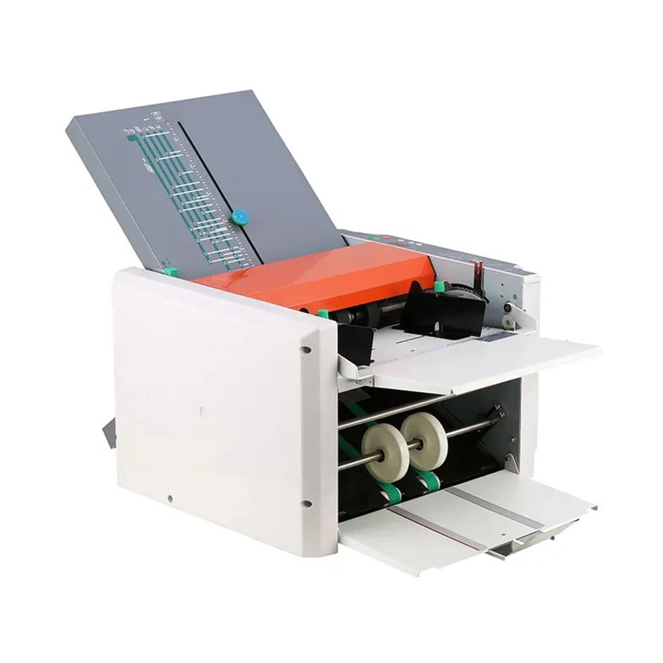 Uving 305 Leaflets Maker Paper Sheet Folder Brochure Folding Paper Folding Machine With Factory Price