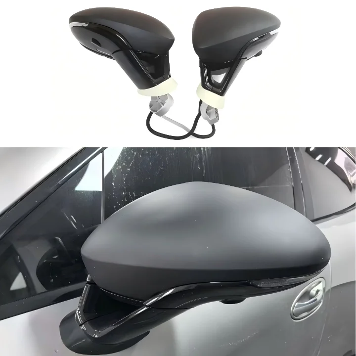 For Panamera 970-971 Black Right Side Extendable Car Rearview Mirror Assembly 1 Year Warranty For Retrofit/Upgrade Universal