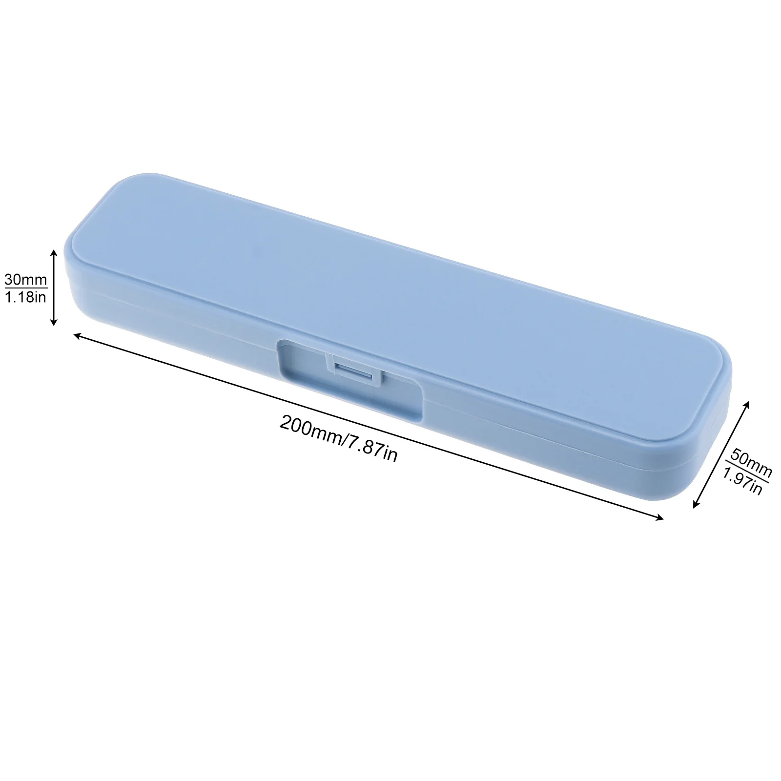 1pc Universal Portable PP Conjoined Side Opening Cutlery Receptacle Tableware Storage Box with Fixed Buckle 3 Colour