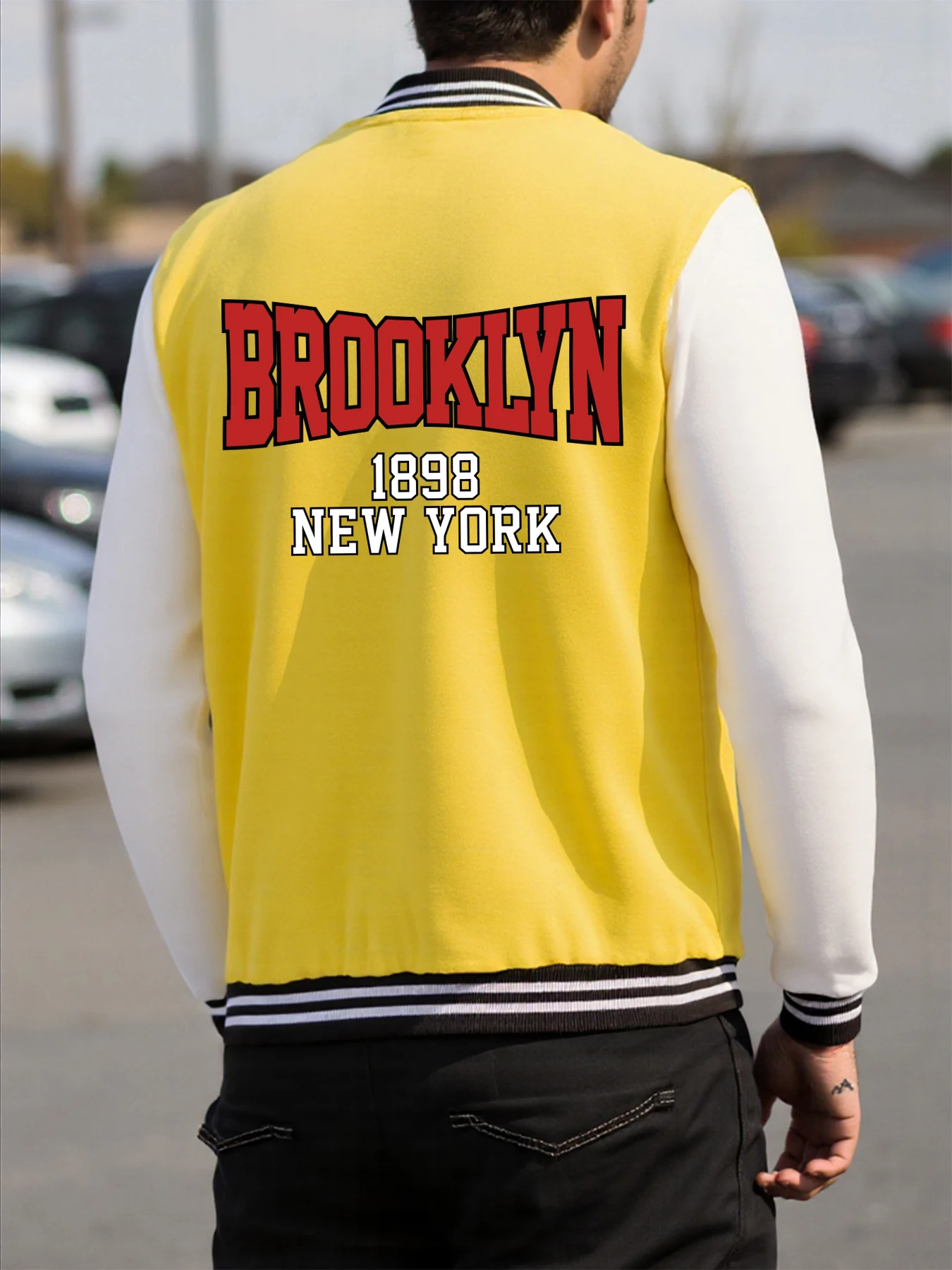 

Brooklyn 1848, Нью-Йоркский город, мужская бейсбольная майка с принтом, Harajuku, свободная одежда, с длинным рукавом, в стиле хип-хоп, осенняя уличная одежда унисекс в стиле ретро