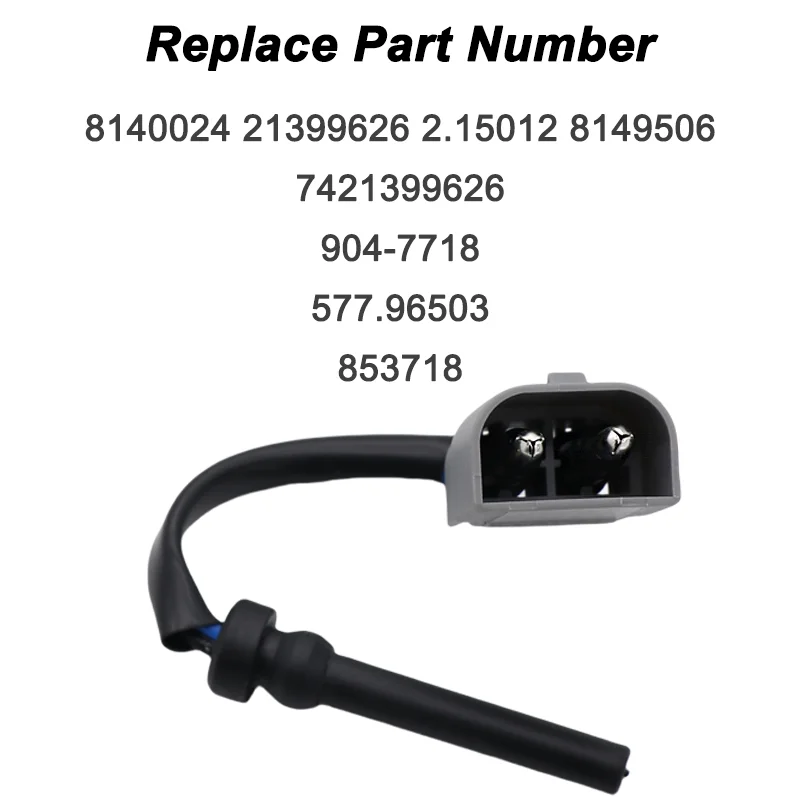 مستشعر مستوى المبرد 8140024 21399626 2.15012 8149506 لفولفو VN VNL VNM VHD 630 670 780 NH12 FH FM Series 904-7718 7421399626