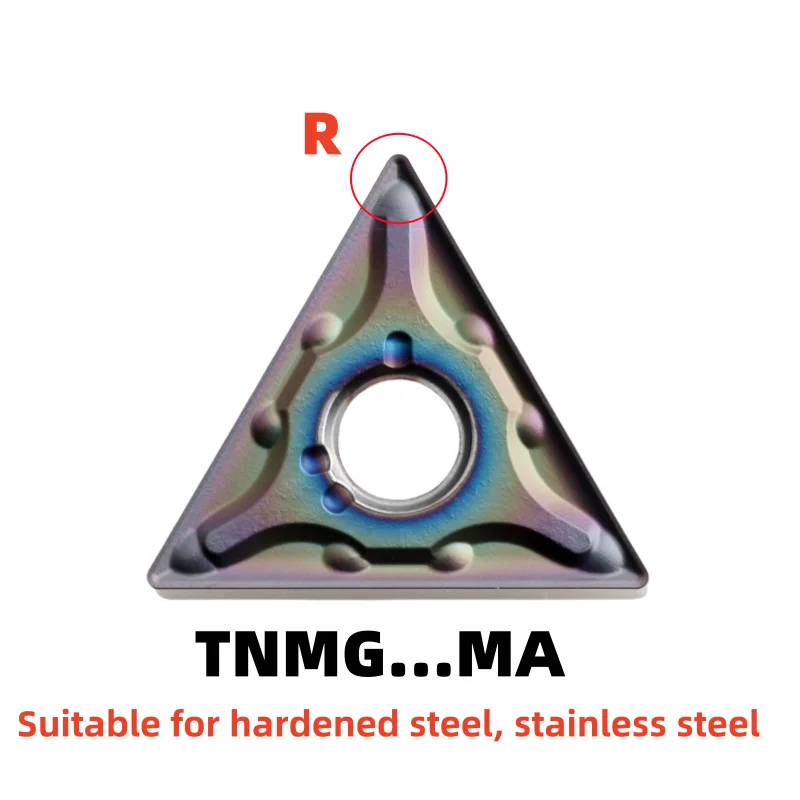 TNMG160404 TNMG160408 MA MS AM TF مخرطة القاطع أداة القطع تصلب الصلب إدراج أدوات تحول باستخدام الحاسب الآلي شفرات 1 قطعة