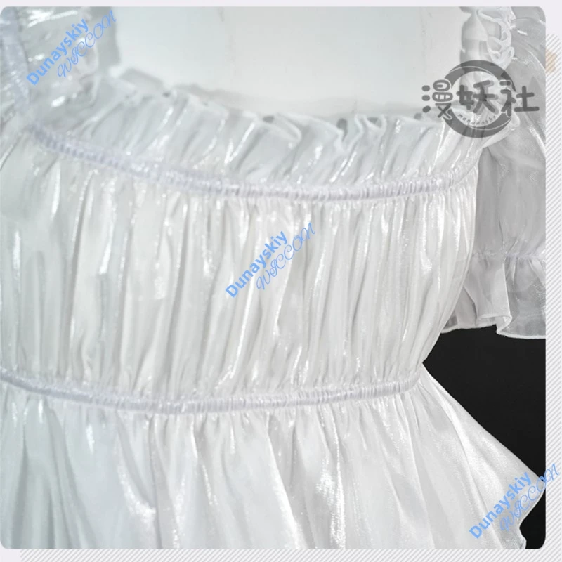 NIKKE دوروثي النصر آلهة أنيمي تأثيري حلي مثير المرأة الأبيض ملابس السباحة شو شعر مستعار الصيف كرنفال ملابس السباحة الزي