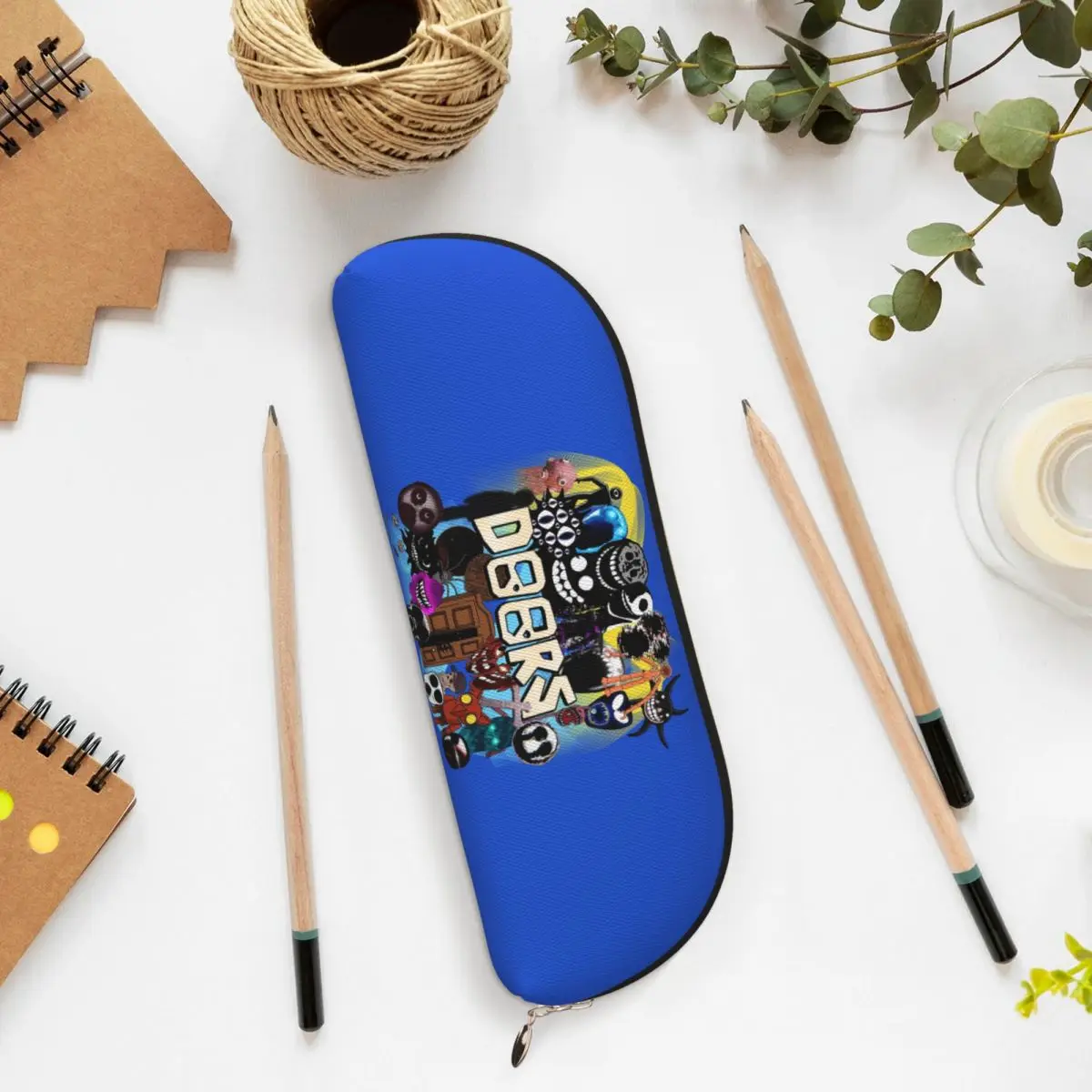 

Doors All The Entities New Doors Game Update Pencil Cases Pen Holder Storage Stationery Supplies Pen Box Pencil Bag for Boy Girl