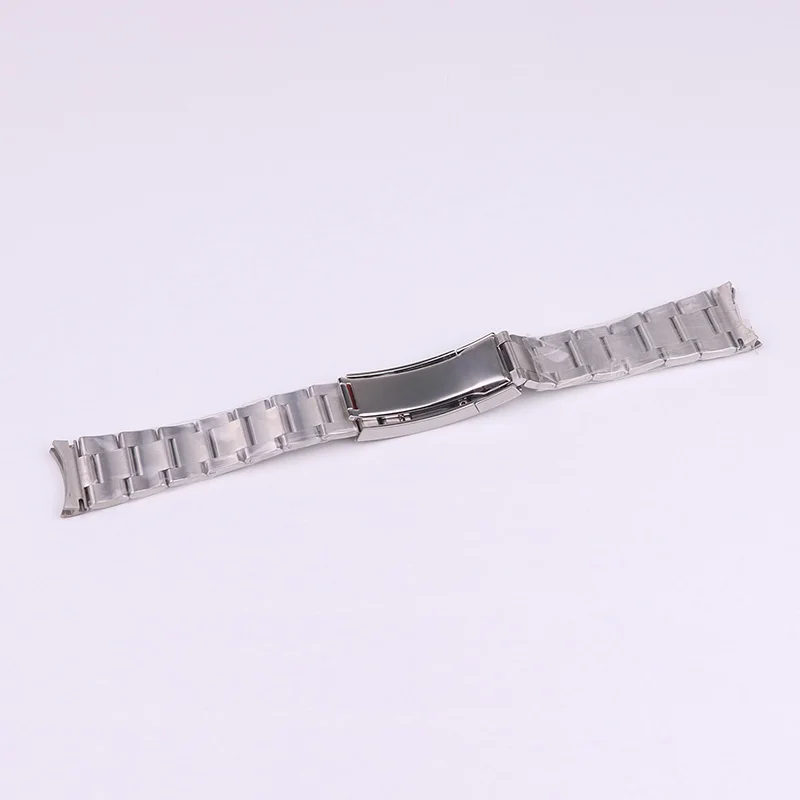 XIANERSHANG New 20MM Dedicated Curved Interface Watchbands 316 Stainless Steel Watch Band Jewelry Buckle Strap Watch Accessories