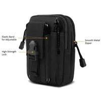 Leg Waist Packs Bag Army Camouflage Belt Bag for Men Riding Locomotive Portable Multifunctional Sports Hanging Leggings Bag 5