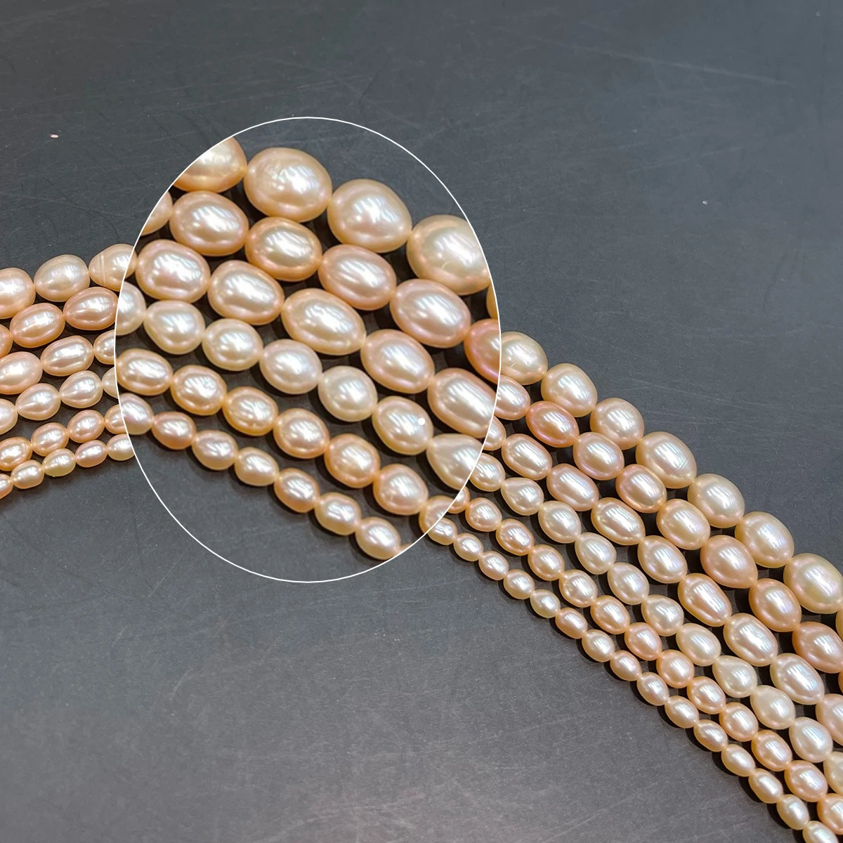 AAA DIY Pink Isolation Pearl Natural Freshwater Pearl For Jewelry Making DIY Necklace Bracelet Chains Earrings Accessory
