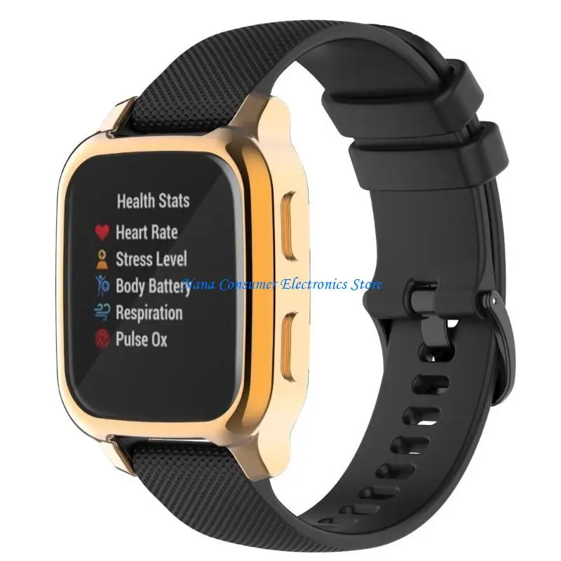 

G7NE Anti-Scratch Watch Case Scree Screction Protector Cover Cover Shell Shell для Venu Sq/Sq2/Sq Music/Sq2 Music