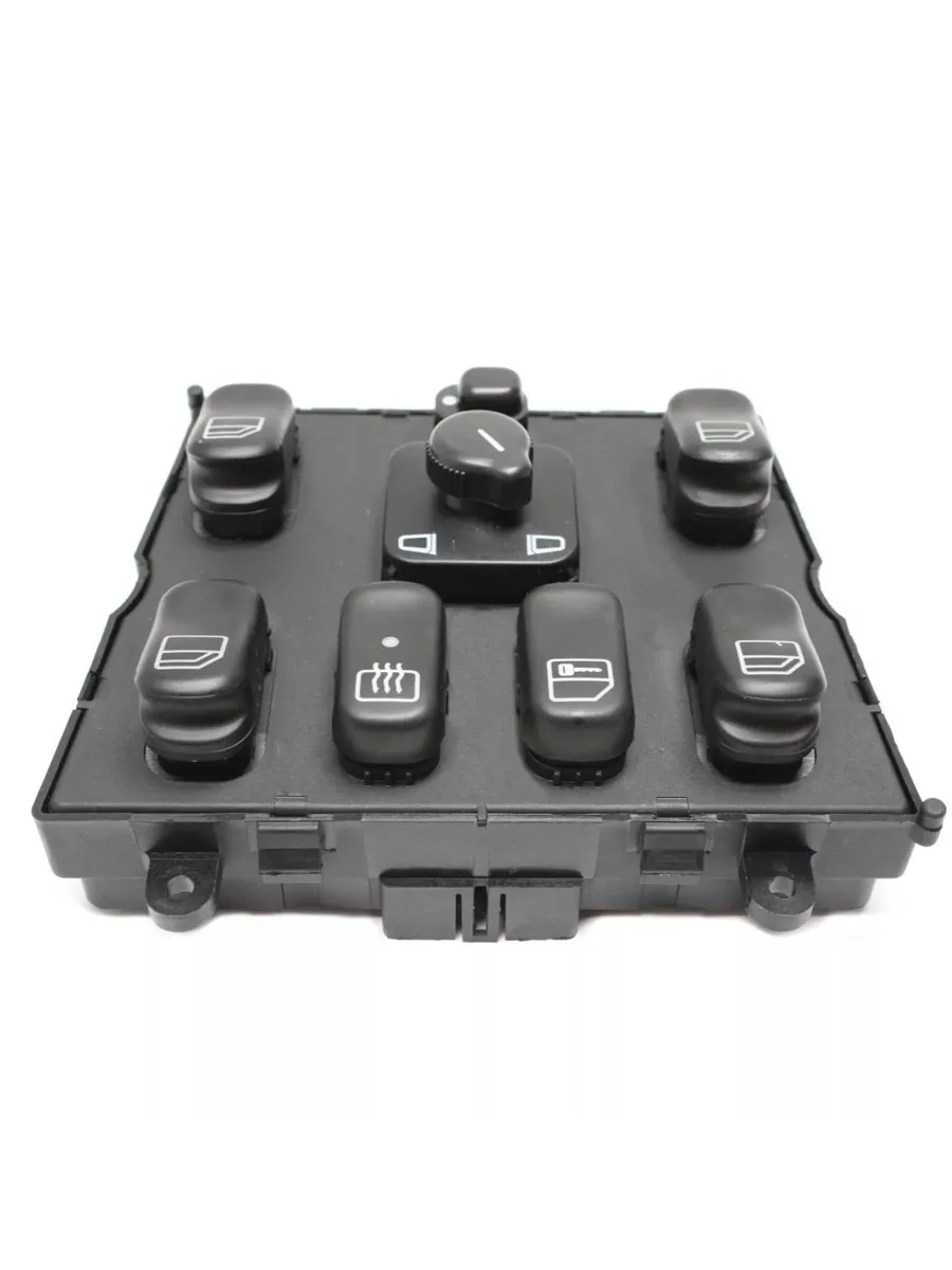 Window Switch For 98-03 Mercedes Benz ML320 ML430 ML500 ML55 AMG Rear 8 Button 1638206610 A1638206610 CBS1482