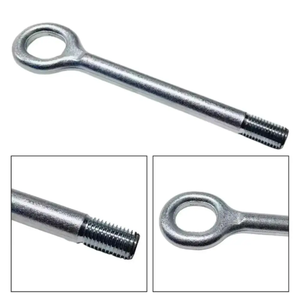 Metal Construction Trailer Hook Heavy Duty Design Heavy Duty Towing Eye Bolt Emergency Towing Accessories Vehicle Towing