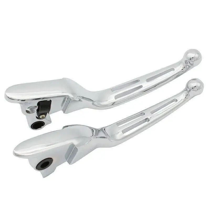 2pcs Motorcycle Brake Clutch Levers For Harley Dyna Street Bob FXDB Fat Bob FXDF Softail Breakout Fat Boy Sportster 883 1200