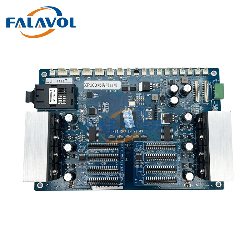 

FALAVOL Hoson XP600 Double Head Board Network Version for Epson XP600 head Board Main/mother Board for ECO Solvent Printer Plate