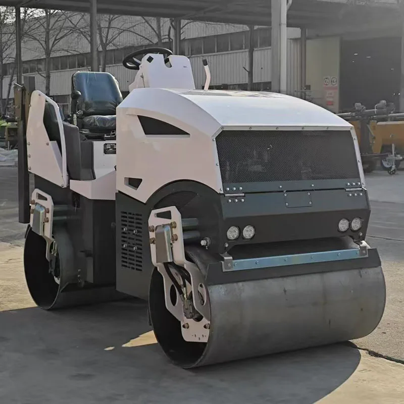 1 Ton 2 Ton 3 Ton Road Roller Double Single Drum Vibrating Roller Vibratory Asphalt Ride on Mini Compactor Road Roller Compactor
