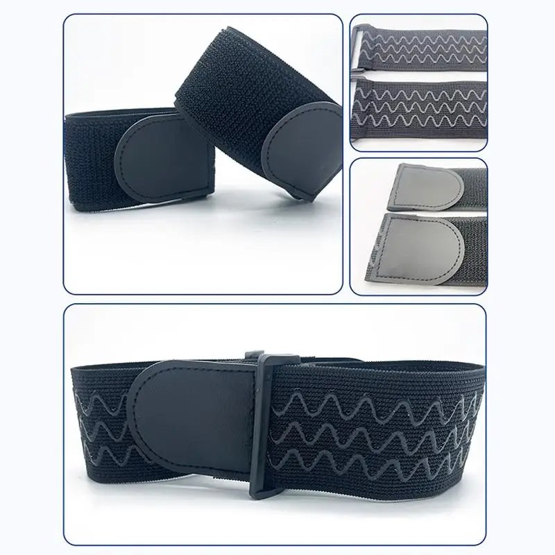 [New] Multifunctional Anti-Slip Strips Elastic Straps Multipurpose Adjustable Bundling Straps Reusable Loop Cinch Straps Cable