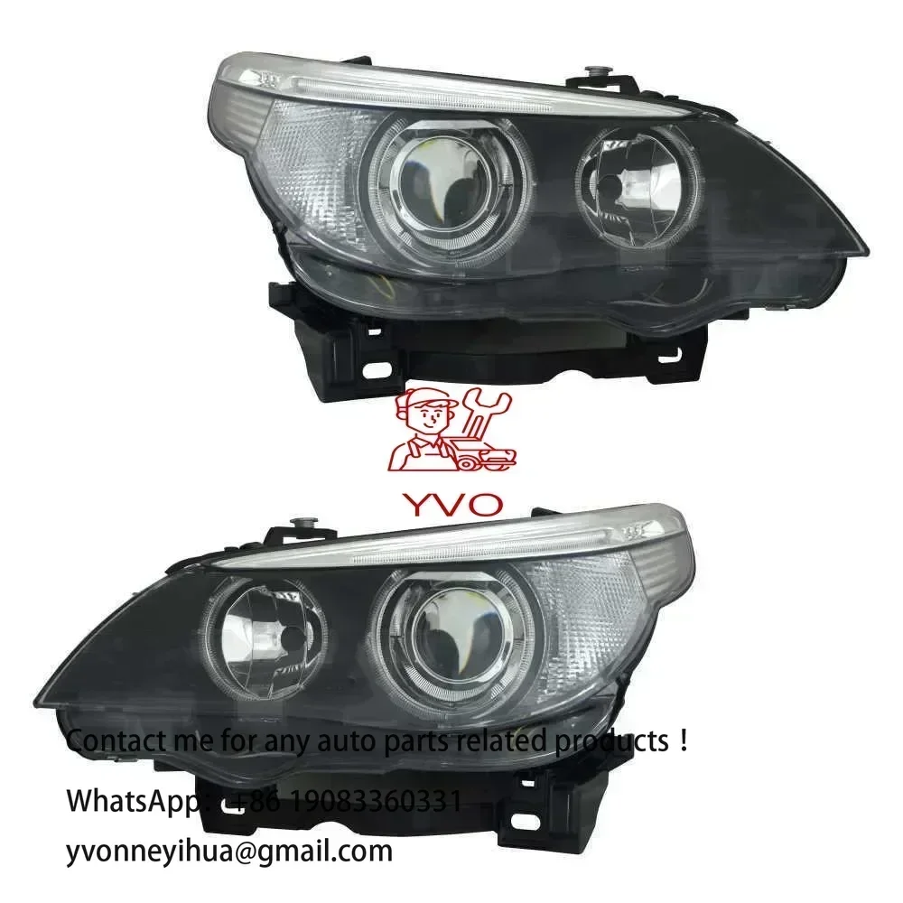 

High Quality Aftermarket Headlight for BMW 5 Series E60 2005 2006 2007 Front Head Lamp Xenon Left Right Side 63127160193