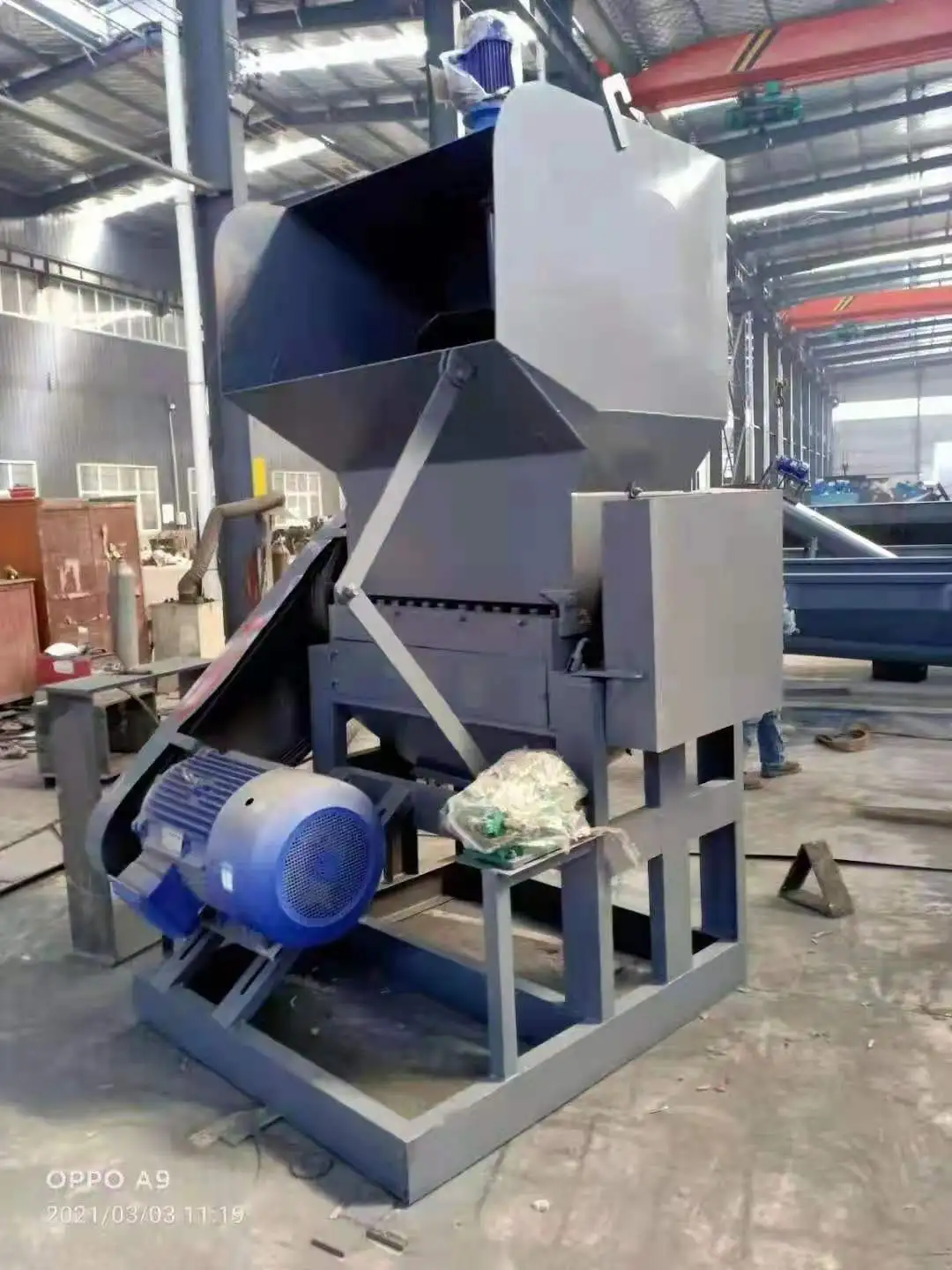 Rubber Crusher Machine Rubber Pellet Machine Rubber Recycling Plant Tire Crusher