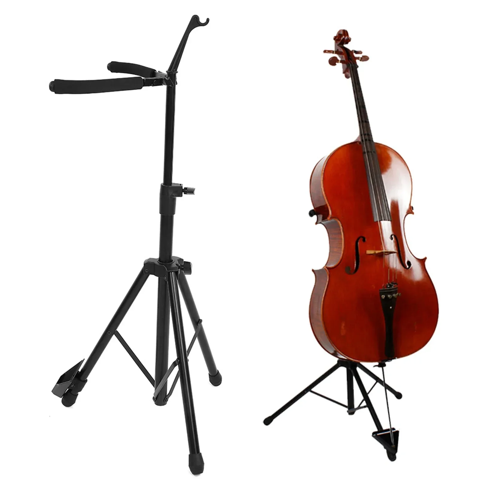 Cello Stand Sturdy Foldable Durable Tripod Support Musical Instrument Accessories