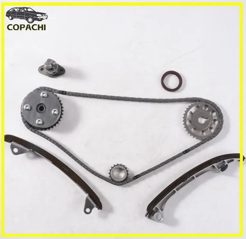 

1set 2ZZGE Engine Timing Chain Kit 13050-0D010 For 2000-2006 Toyota Celica GTS Matrix Corolla 1.8 Car Accessories Replacement