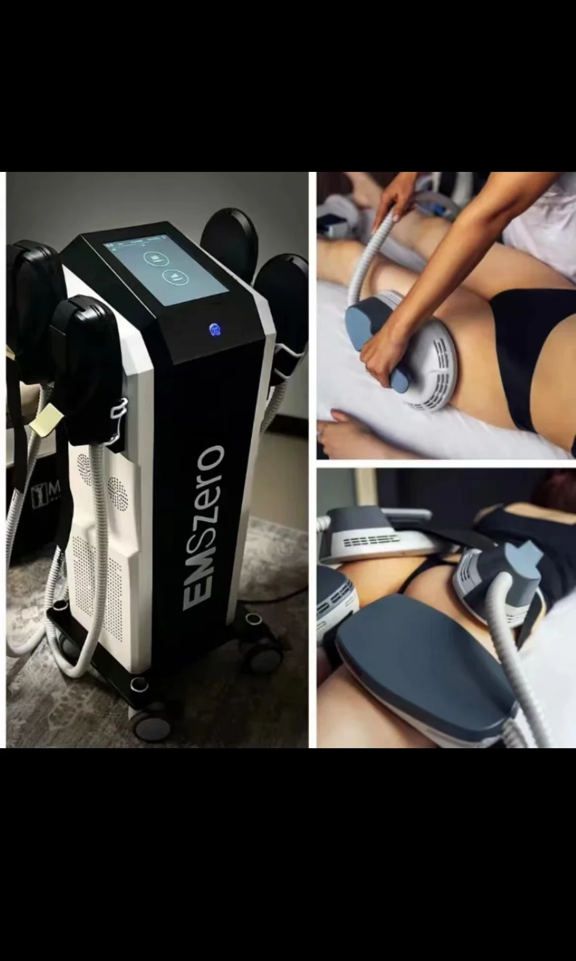 NUOVA EMSzero Power 6500W 14 Tesla NEO Hi-emt EMS Macchina per scolpire il corpo con 4 maniglie e cuscinetto per stimolazione pelvica EMSzero opzionale