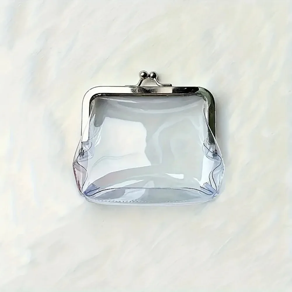 Clear Mini Coin Purse ortable Mini Waterproof Cosmetic Storage Travel Makeup Bag For Girls And Women ﻿ image 6