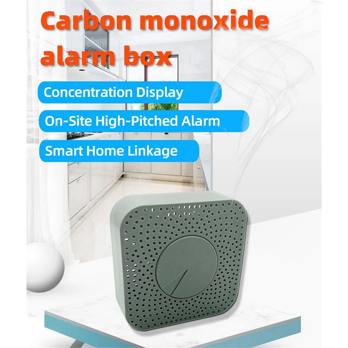 Imagem -03 - Monóxido de Carbono co Detector de Alarme Função de Alarme Suporte Remoto Controle App Tuya Zigbee